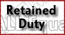 Retained Duty System issues and news