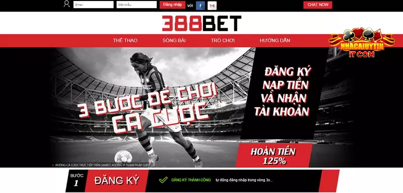 388bet là một nhà cái cá cược hấp dẫn không nên bỏ qua