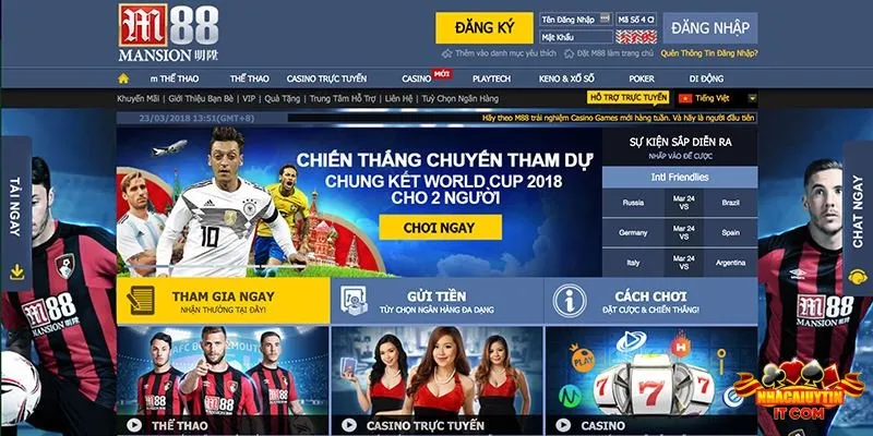 So sánh nhà cái m88 và 8xbet về ưu điểm 