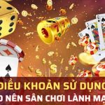 Điều khoản sử dụng 68 game bài góp phần tạo nên sân chơi lành mạnh